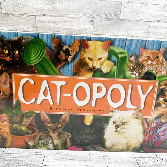 Brand NIB Sealed CAT-OPOLY Board Game A Feline Frenzy of Fun by Late for the Sky - Picture 2 of 12